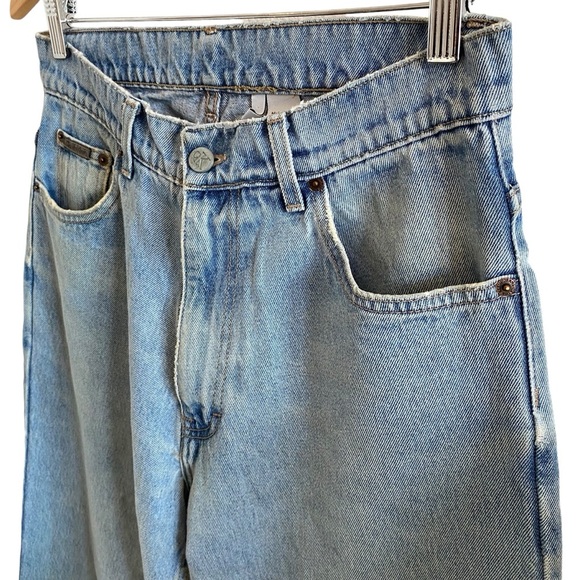 Calvin Klein Vintage Standard Straight Fit Jeans Unisex - Picture 5 of 13
